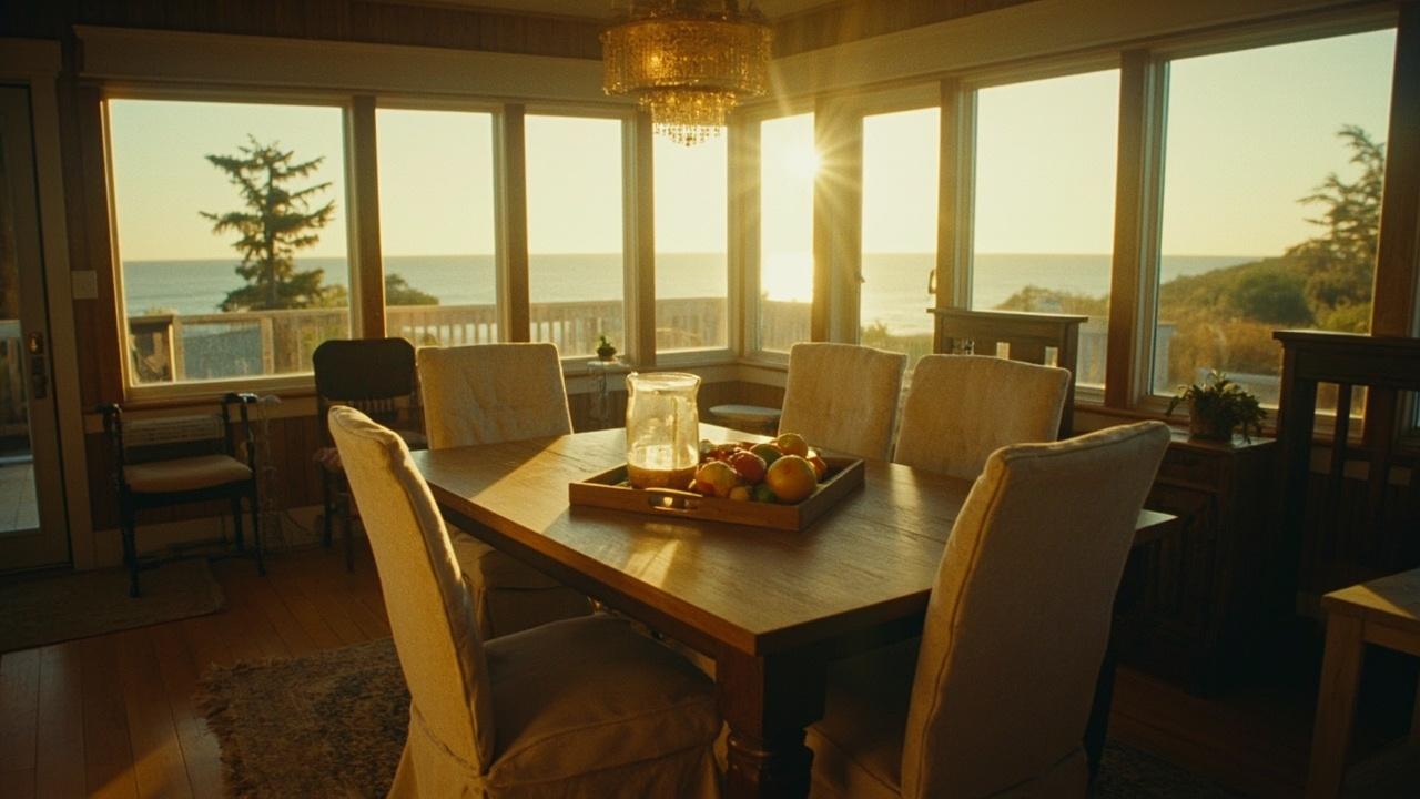 Vacation rental property illustration