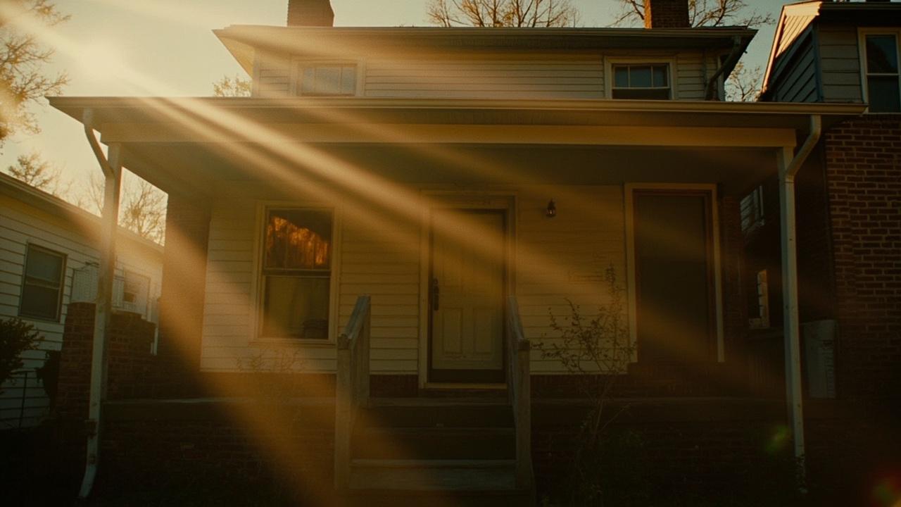 House hacking illustration showing a home with rental units